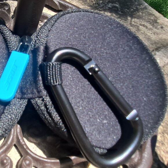 Bose Headphones | Bose Earbuds Carrying Case New Padded Zipper Metal Carabiner 3 - Picture 3 of 5